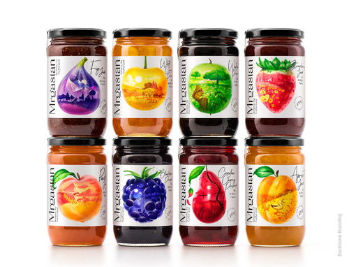 飲品包裝設(shè)計(jì)賞析 果汁、果醬、牛奶中的插畫(huà)與手繪藝術(shù)